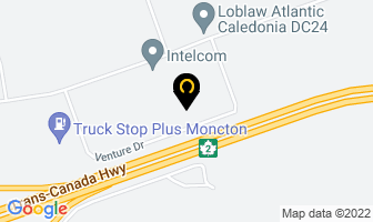 Wajax in Moncton map