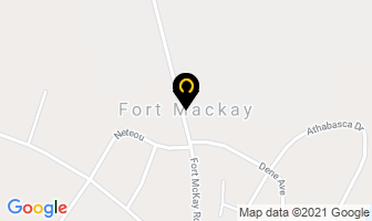 Wajax Equipment in Fort Mackay map