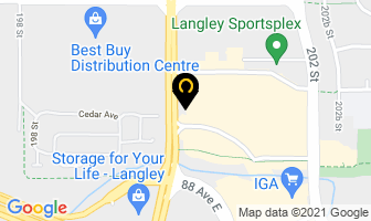 Waka Sushi Japanese Restaurant in Langley map