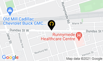 Walk In Clinic in Vaughan map