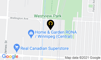 Walker Auto Parts in Winnipeg map