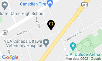 Walker Automotive in Guelph map