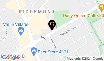Walkley Square Apts in Guelph map