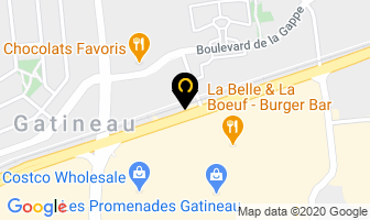 Wallack's in Gatineau map