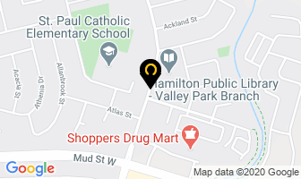 Wallaroo's Sports Cafe in Hamilton map