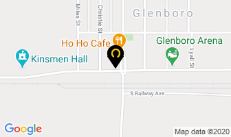 Wallis Agencies Ltd in Glenboro map