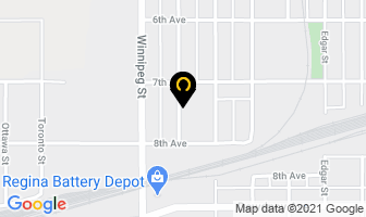 Wallys Coatings Ltd in Regina map