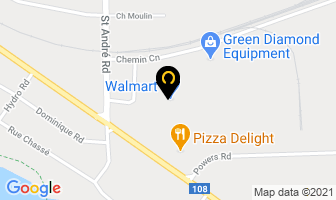 Walmart Pharmacy in Grand-Sault map