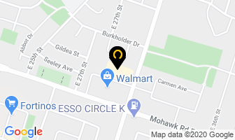 Walmart Pharmacy in Hamilton map
