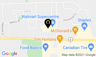 Walmart Supercentre Main Store - Grocery in Stratford map