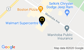 Walmart Supercentre Pharmacy in Selkirk map
