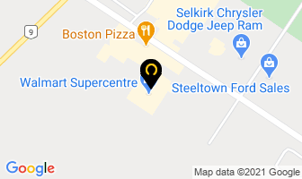 Walmart Supercentreopen Main Store - Grocery in Selkirk map