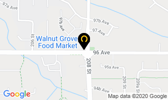 Walnut Grove Food Market in Langley map