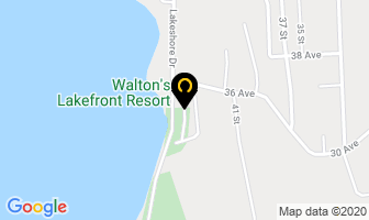 Walton's Lakefront Resort in Okanagan-similkameen D map