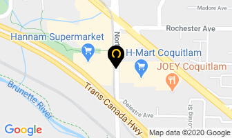 Wang Gama Enterprises Ltd in Coquitlam map