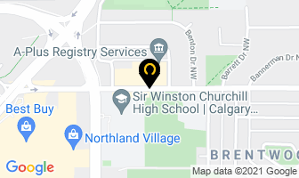 Wang Nancy Maxwell in Calgary map