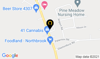 Wannamakers Store in Northbrook map