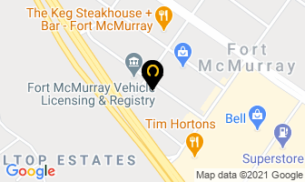Wardrop Engineering Inc in Fort McMurray map