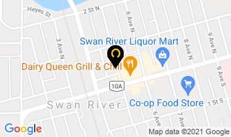 Warehouse One in Swan River map