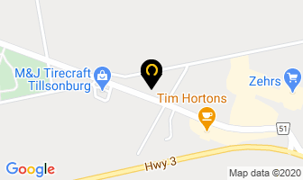 Wareing Cremation Services Inc in Tillsonburg map