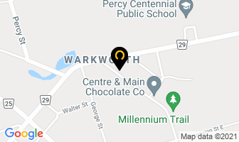Warkworth Pharmacy in Trent Hills map