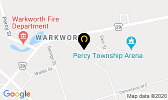 Warkworth Public Library in Trent Hills map