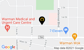 Warman Home Care in Warman map