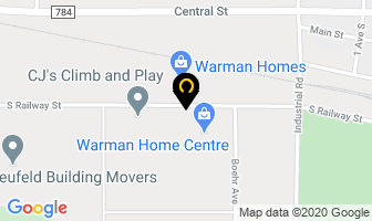 Warman Home Centre in Warman map