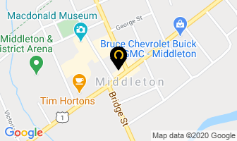 Warren's Aluminum Awnings in Middleton map