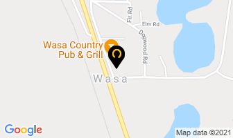 Wasa Lake Diner in East Kootenay B map