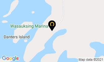 Wasauksing Marina in Parry Sound map