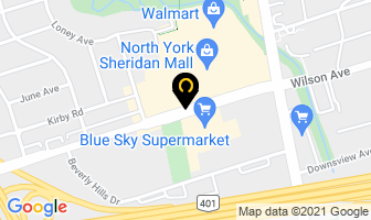 Wash Coin Laundry in North York map