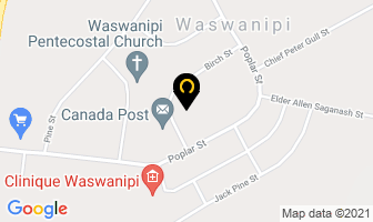 Waswanipi High School in Nord-du-québec map