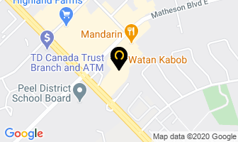 Watan Kabob in Mississauga map