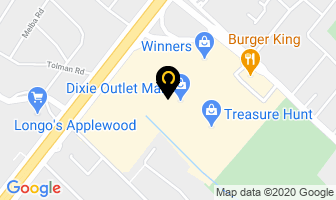 Watch Zone in Mississauga map