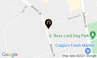 Watches Direct Co in Orillia map