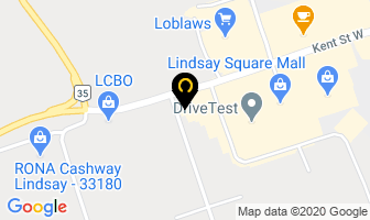 Water Depot Lindsay in Lindsay map