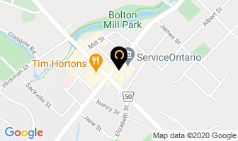 Water Roots Day Spa in Caledon map