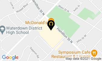 Waterdown Kitchen Food Fair in Hamilton map