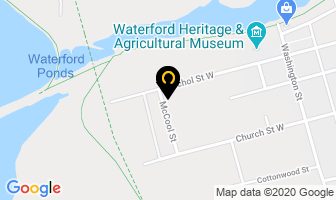 Waterford Mini Storage in Norfolk County map