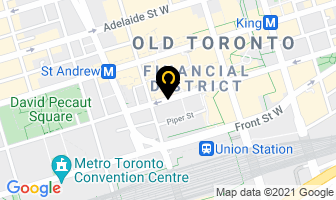 Waterfront International Inc in Toronto map