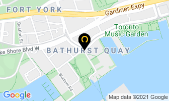 Waterfront Neighbourhood Centre in Toronto map