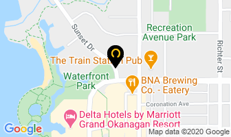 Waterfront Wines Restaurant & Wine Bar in Kelowna map
