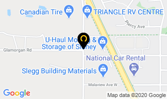Waterline Yachts Inc in Sidney map