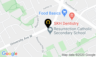 Waterloo Catholic District School Board Secondary Schools - Resurrection Css in Kitchener map