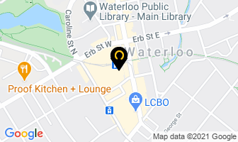 Waterloo Potters' Workshop in Saint John map