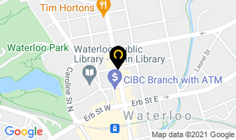 Waterloo Taxi Ltd in Kitchener map