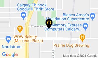Waterman Investments in Calgary map