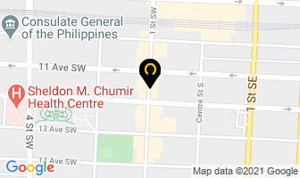 Watermark Human Capital Consulting in Calgary map