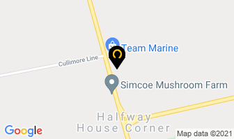 Waters Family Quads in Simcoe map